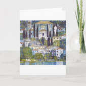 Kerk in Cassone, Gustav Klimt Kaart (Voorkant)