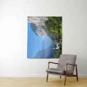 Kerk in Lauterbrunnen vallei, Zwitserland Wandkleed (In situ)