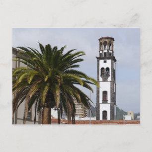 Kerk in Santa Cruz de Tenerife, Canarische Eilande Briefkaart