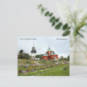 Kerk in Söderhamn, Zweden, Pho... Briefkaart (Staand voorkant)