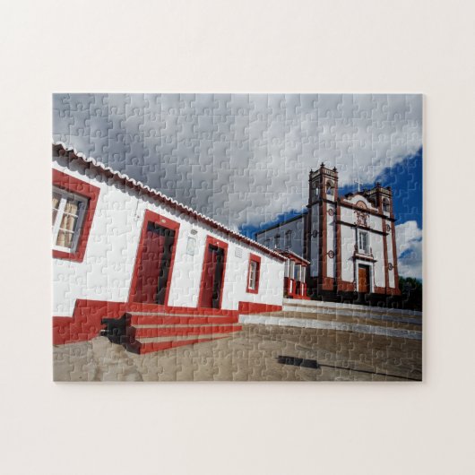 Kerk in Vila do Porto Legpuzzel (Horizontaal)