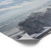 Kerk in Zillertal in het winterse poster (Hoek)