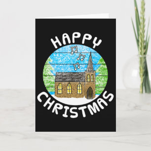 Kerk Kerstlied Zingen Koor Christelijke Min Kaart