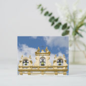 Kerk klokkentoren in bergdorp Zahara Briefkaart (Staand voorkant)