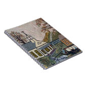 Kerk leeg boek - Rug Hooking Project Detail Notitieboek (Rechterzijde)