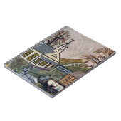 Kerk leeg boek - Rug Hooking Project Detail Notitieboek (Linkerzijde)