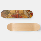 Kerk Mozaïek - Jezus Christus Skateboard (Horizontaal)