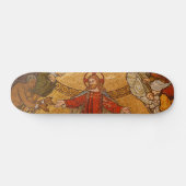 Kerk Mozaïek - Jezus Christus Skateboard (Horizontaal)