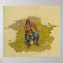 Kerk - Nabije Oosten Man Ezel 1868