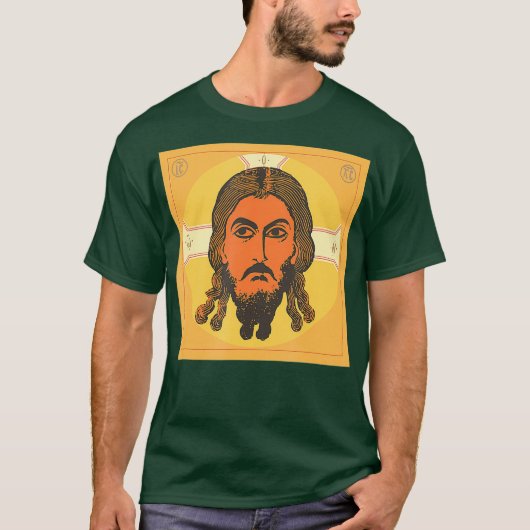 Kerk Oosters-orthodox icoon T-shirt (Voorkant)
