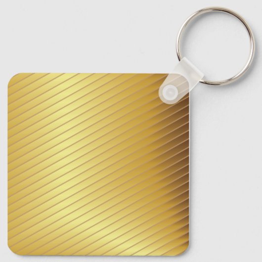 Kerk Pastor Classy Goud en Zwart Sleutelhanger (Achterkant)