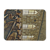 Kerk Pew Magnet Magneet (Horizontaal)