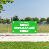 Kerk Rummage Sale! Aangepaste banner (Insitu)