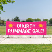 Kerk Rummage Sale! Grote banner (Insitu)