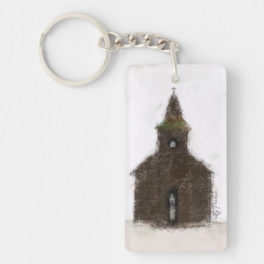 Kerk Sleutelhanger (Voorkant)