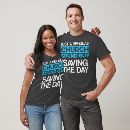 Kerk Sound Guy Saving Audio Tech Engineer T-shirt (Unisex)