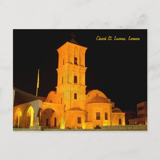Kerk St. Lazarus in Larnaca Briefkaart (Voorkant)