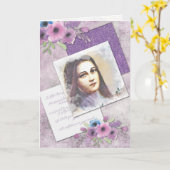 Kerk St. Therese Catholic Novena Kaart (Gele Bloem)