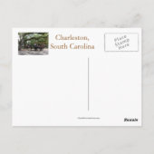 Kerk & Tradd St. Briefkaart (Achterkant)