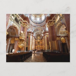 Kerk van Abbey Melk, Neder-Oostenrijk Briefkaart
