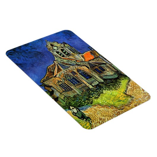 Kerk van Auvers Van Gogh Fine Art Magneet (Rechterzijde)