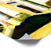 Kerk van Belgodere, Corsica Poster (Hoek)