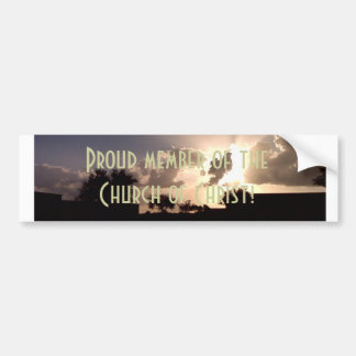Kerk van Christus Bumpersticker