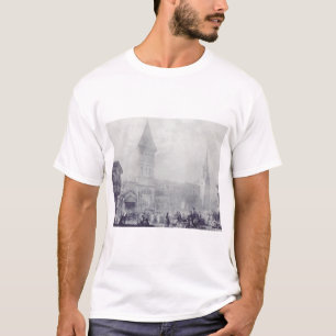 Kerk van de Abdij van Saint Philibert in Tounus T-shirt