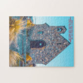 Kerk van de Good Shepherd, het Tekapomeer. Jigzaag Legpuzzel (Horizontaal)