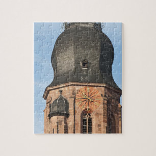 Kerk van de Heilige Ghost in de Oude stad Heidelbe Legpuzzel