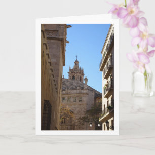 Kerk van de Santos Juanes, Valencia, Spanje Kaart