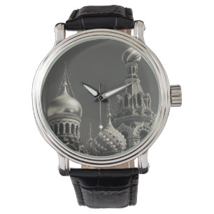 Kerk van de Savior van het gemorste bloed Horloge