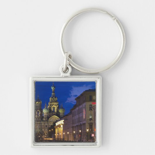 Kerk van de Savior van het gemorste bloed Sleutelhanger (Voorkant)