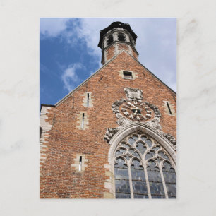 Kerk van de St Mary Magdalene - Brussel, België Briefkaart