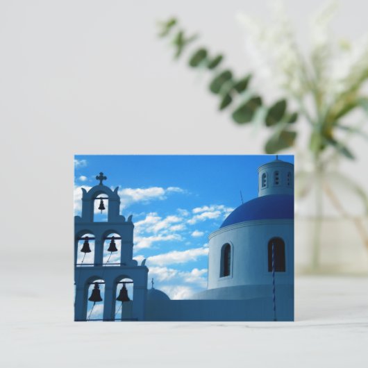 Kerk van Griekenland Santorini Briefkaart (Staand voorkant)
