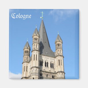Kerk van Gross St. Martin in Keulen Magneet