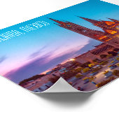 Kerk van Guadalajara, Mexico Poster (Hoek)