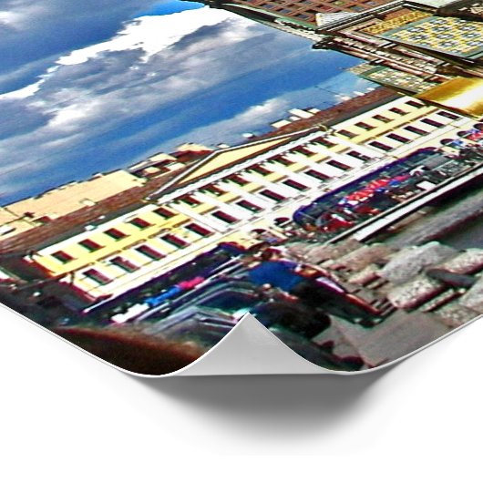 Kerk van het gemorste bloed poster (Hoek)