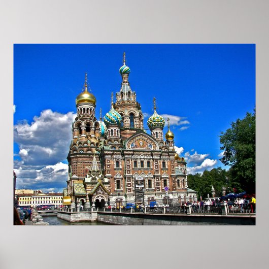 Kerk van het gemorste bloed poster (Voorkant)