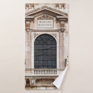 Kerk van Milaan. Prachtige Italiaanse tempel Badhanddoek