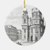Kerk van Notre Dame, Salzburg, Oostenrijk, uit 'En Keramisch Ornament (Achterkant)