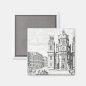 Kerk van Notre Dame, Salzburg, Oostenrijk, uit 'En Magneet (Voorkant / Achterkant)