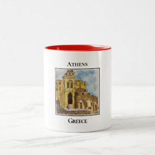Kerk van Panagia Pantanassa Monastiraki, Athene Tweekleurige Koffiemok