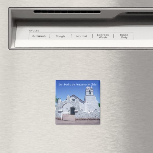 Kerk van San Pedro de Atacama - Chili Magneet (Insitu (Vaatwasser))