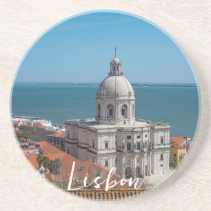 Kerk van Santa Engracia in Lissabon, Portugal Zandsteen Onderzetter