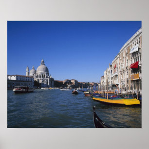 Kerk van Santa Maria della Salute en Grand Poster