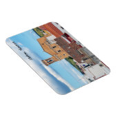 Kerk van Santa Maria luchtzicht - Mahon, Menorca Magneet (Rechterzijde)