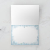 kerk van Sharon Feestdagen Kaart (Binnen)