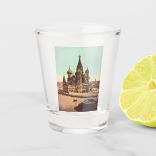 Kerk van St. Basil, Rode Plein Moskou Shot Glas