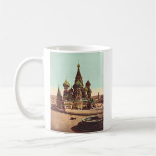 Kerk van St. Basilius, Rode Plein Moskou Koffiemok